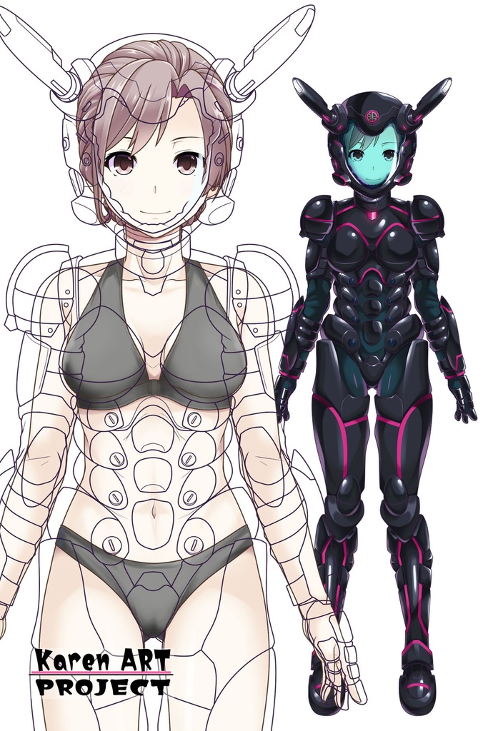 カレンちゃん&パワードスーツ Part3(強化服編)