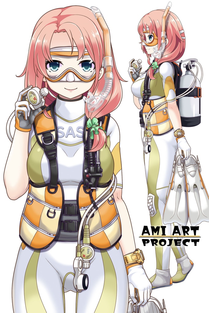 亜美ちゃんとスキューバーダイビング(カジュアルタイプ編)