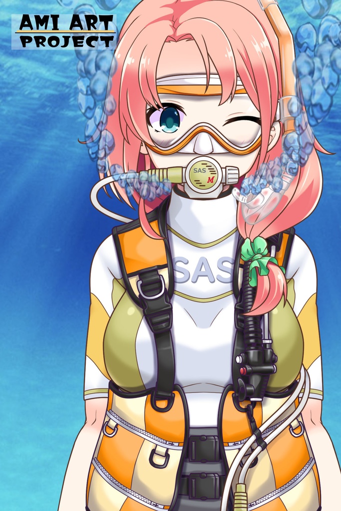 亜美ちゃんとスキューバーダイビング(カジュアルタイプ編)