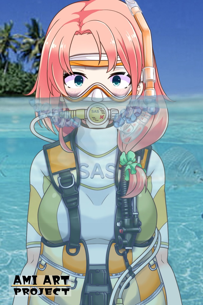 亜美ちゃんとスキューバーダイビング(カジュアルタイプ編)