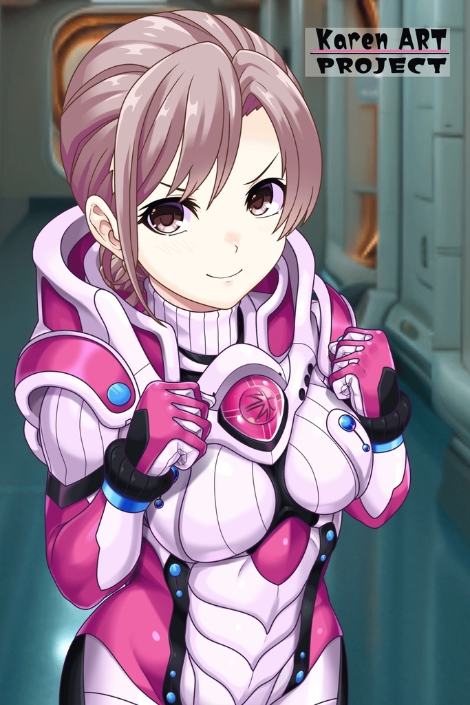 カレンちゃん&パワードスーツ Part4(強化服・見下ろしアングル編)