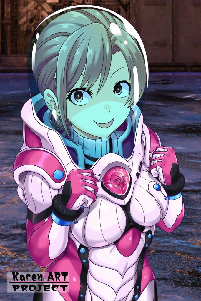 カレンちゃん&パワードスーツ Part4(強化服・見下ろしアングル編)