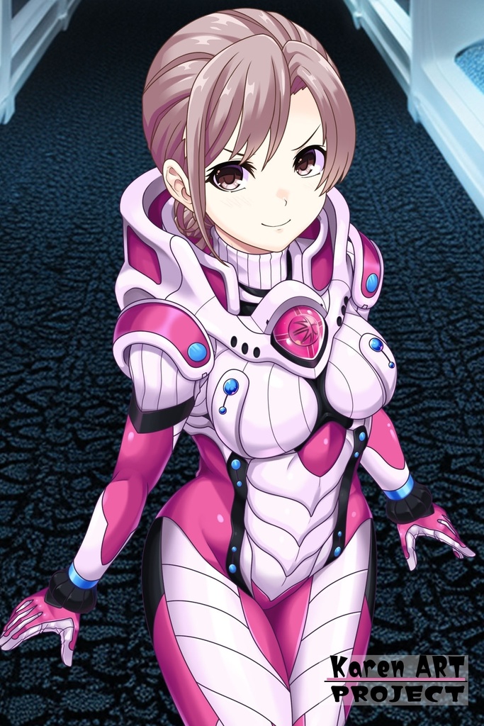 カレンちゃん&パワードスーツ Part4(強化服・見下ろしアングル編)