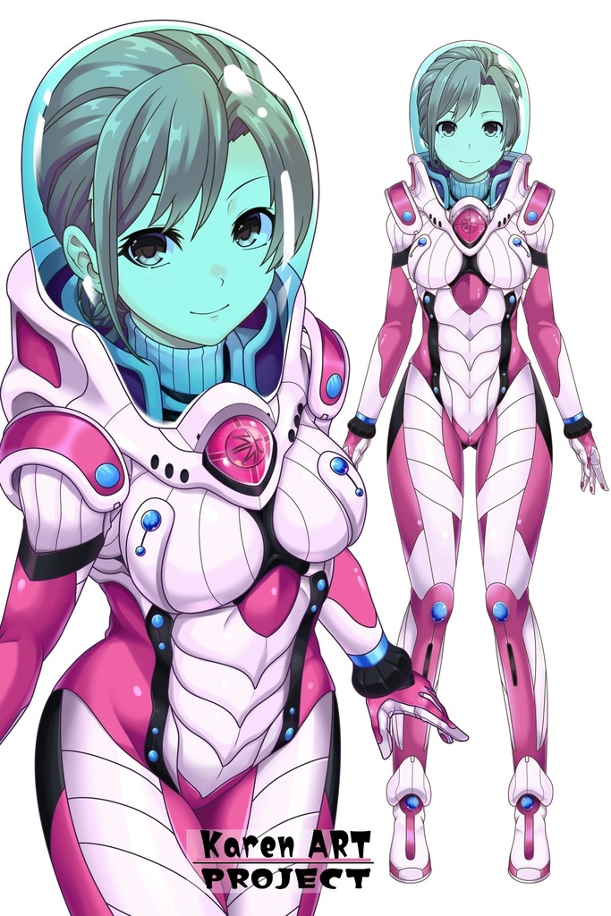 カレンちゃん&パワードスーツ Part4(強化服・見下ろしアングル編)