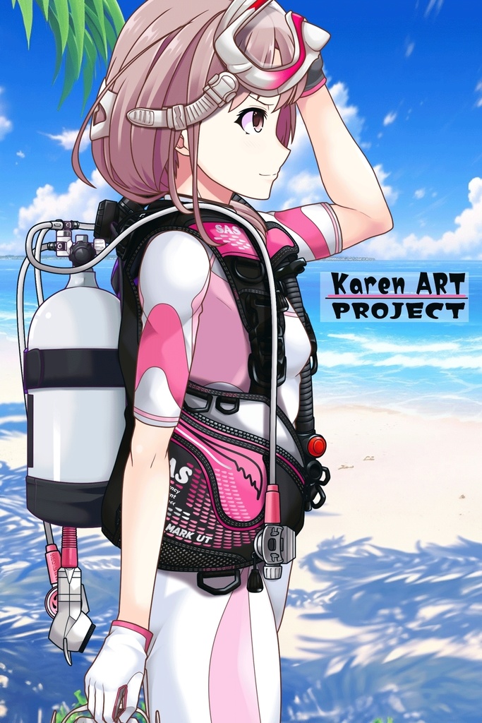 カレンちゃんとスキューバーダイビング(SAS器材編 Part2) Karen enjoying scuba diving -SAS Equipment Part2