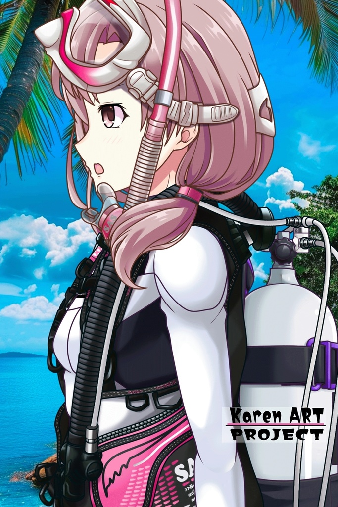 カレンちゃんとスキューバーダイビング(SAS器材編 Part3)Karen enjoying scuba diving -SAS Equipment Part3