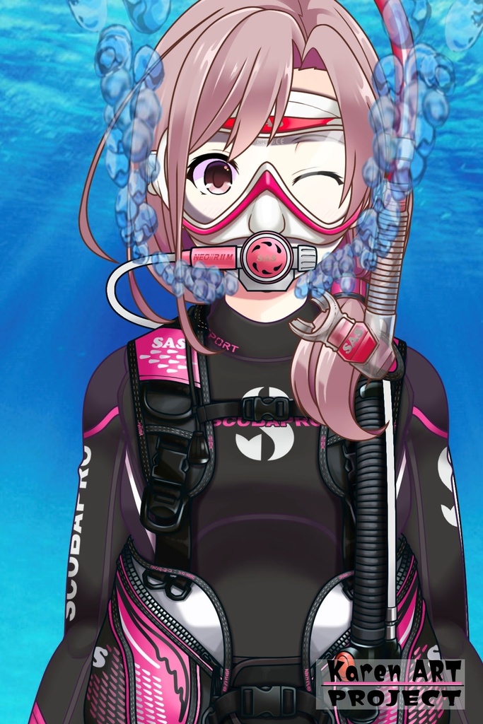 カレンちゃんとスキューバーダイビング(SAS器材編 Part6)