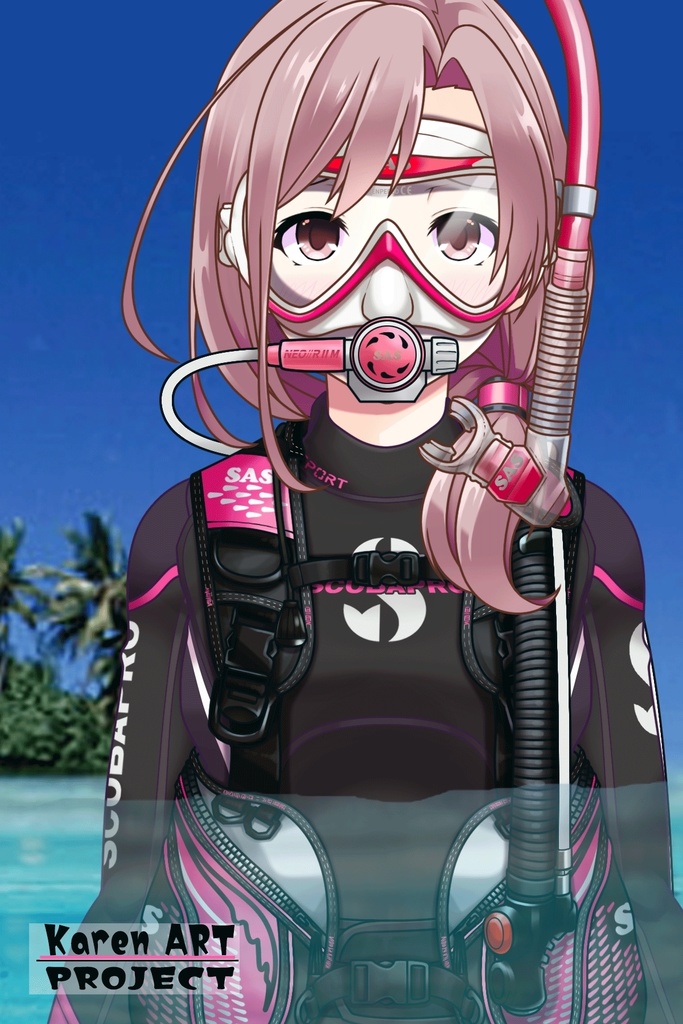 カレンちゃんとスキューバーダイビング(SAS器材編 Part6)