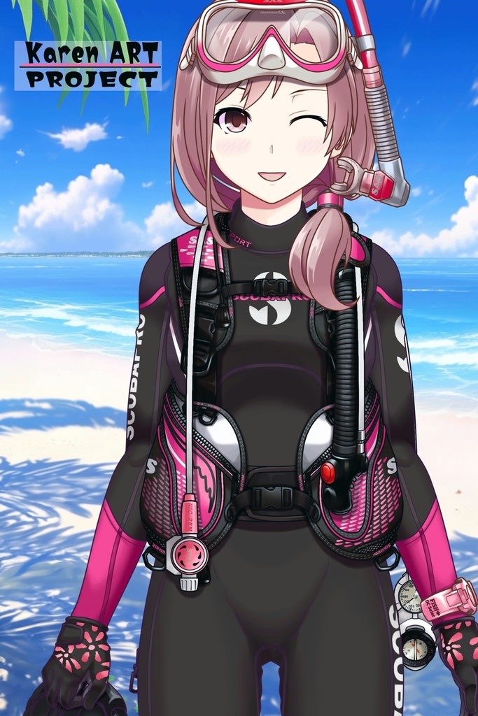 カレンちゃんとスキューバーダイビング(SAS器材編 Part6)