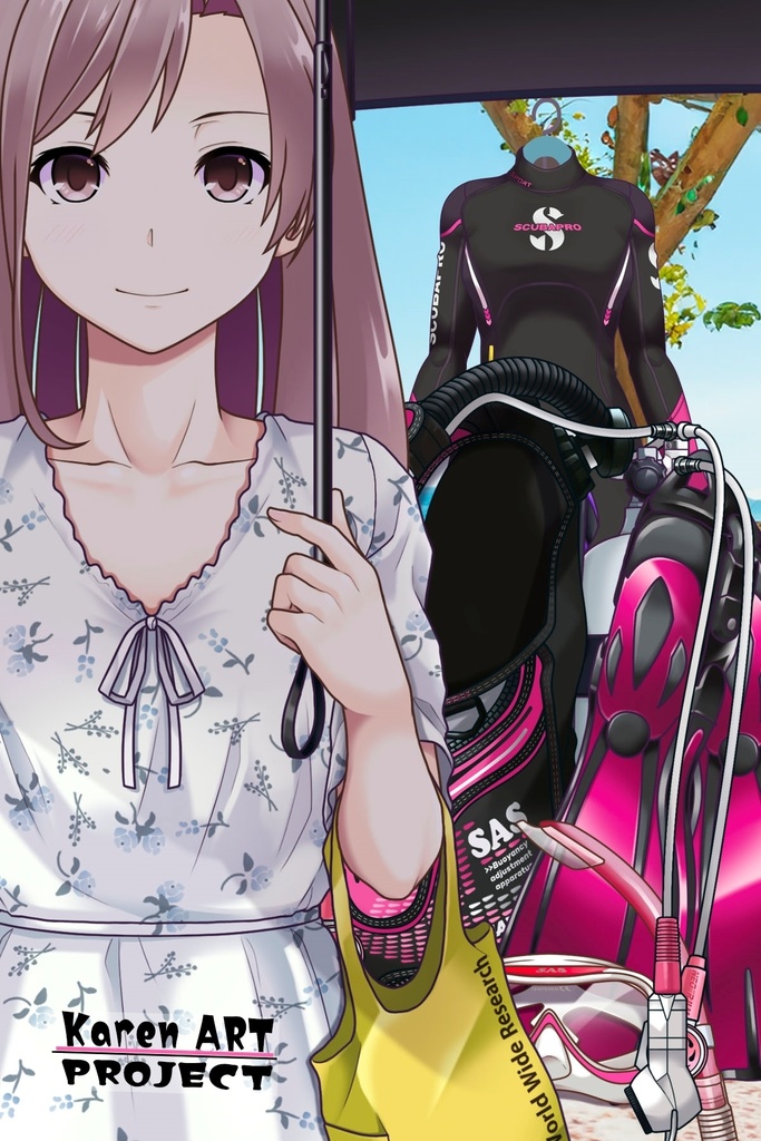 カレンちゃんとスキューバーダイビング(SAS器材編 Part6)