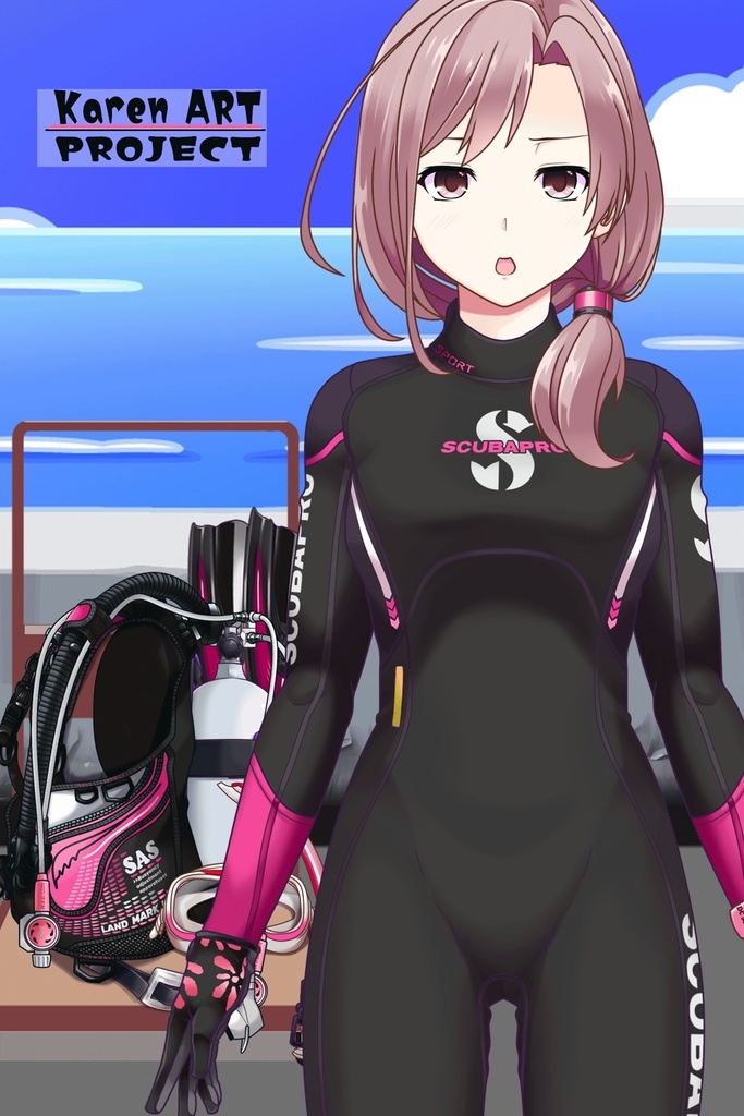 カレンちゃんとスキューバーダイビング(SAS器材編 Part6)