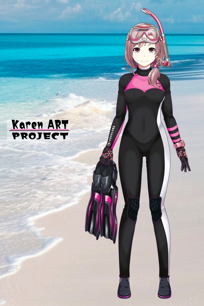 カレンちゃんとスキューバーダイビング(SAS器材編 Part10) Karen enjoying scuba diving -SAS Equipment Part10