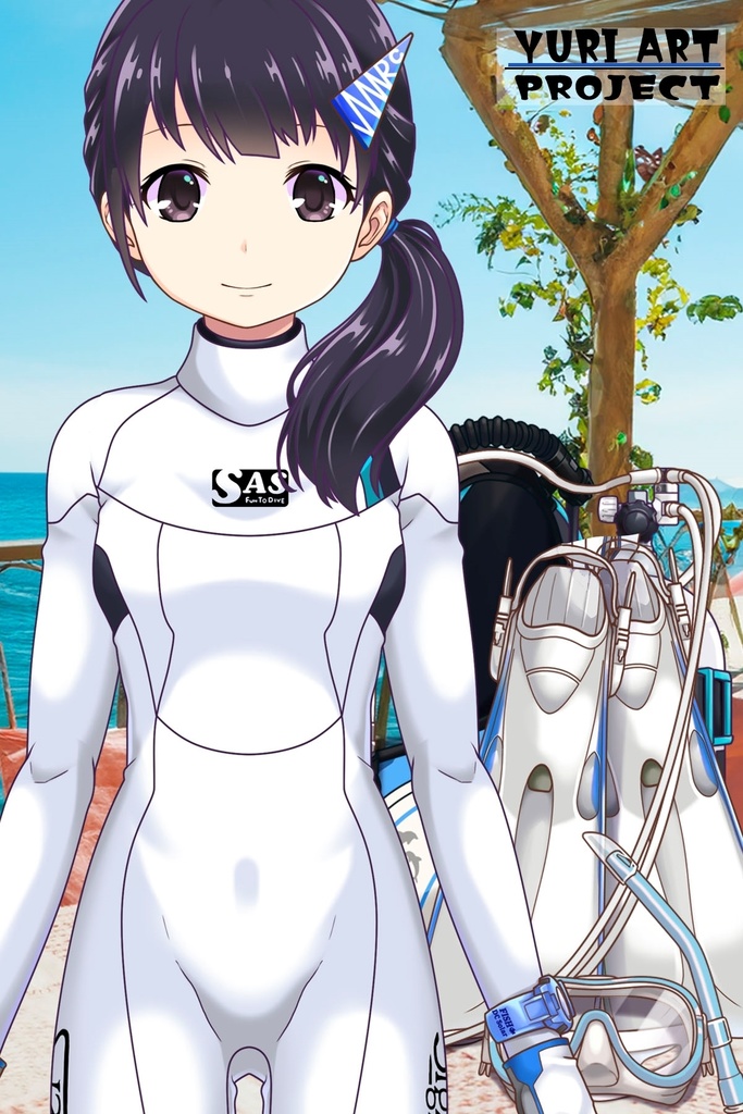 ゆりちゃんとスキューバーダイビング(Bism器材編 Part1) Yuri enjoying scuba diving -Bism Equipment Part1