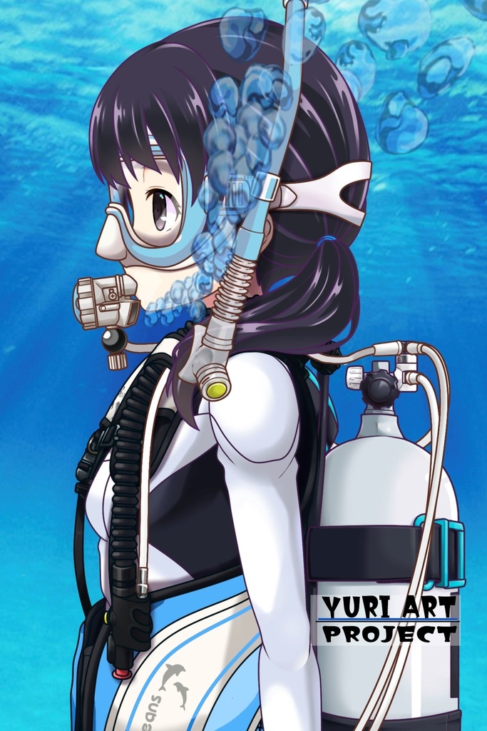 ゆりちゃんとスキューバーダイビング(Bism器材編 Part1) Yuri enjoying scuba diving -Bism Equipment Part1