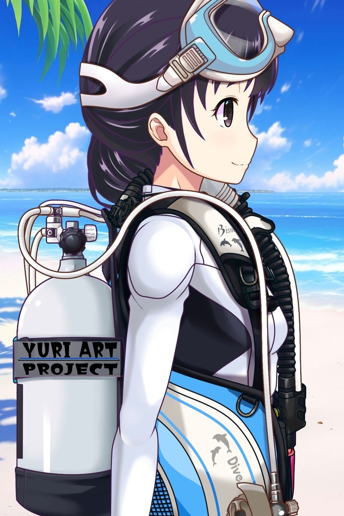 ゆりちゃんとスキューバーダイビング(Bism器材編 Part1) Yuri enjoying scuba diving -Bism Equipment Part1