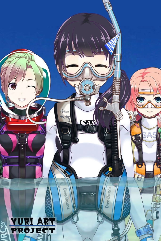 ゆりちゃんとスキューバーダイビング(Bism器材編 Part1) Yuri enjoying scuba diving -Bism Equipment Part1