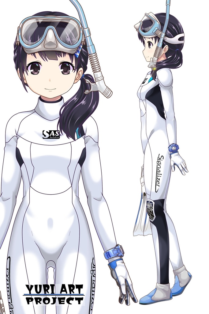 ゆりちゃんとスキューバーダイビング(Bism器材編 Part1) Yuri enjoying scuba diving -Bism Equipment Part1