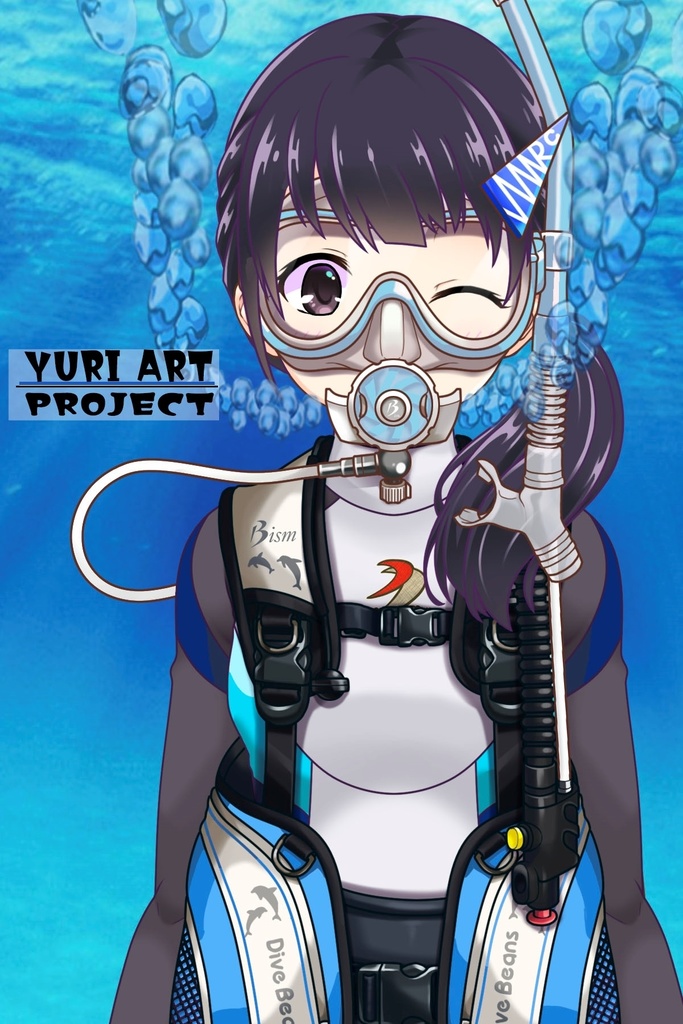 ゆりちゃんとスキューバーダイビング(Bism器材編 Part2) Yuri enjoying scuba diving -Bism Equipment Part2