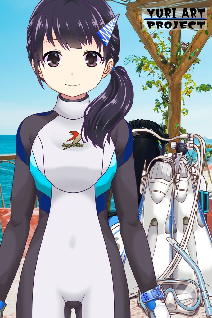 ゆりちゃんとスキューバーダイビング(Bism器材編 Part2) Yuri enjoying scuba diving -Bism Equipment Part2