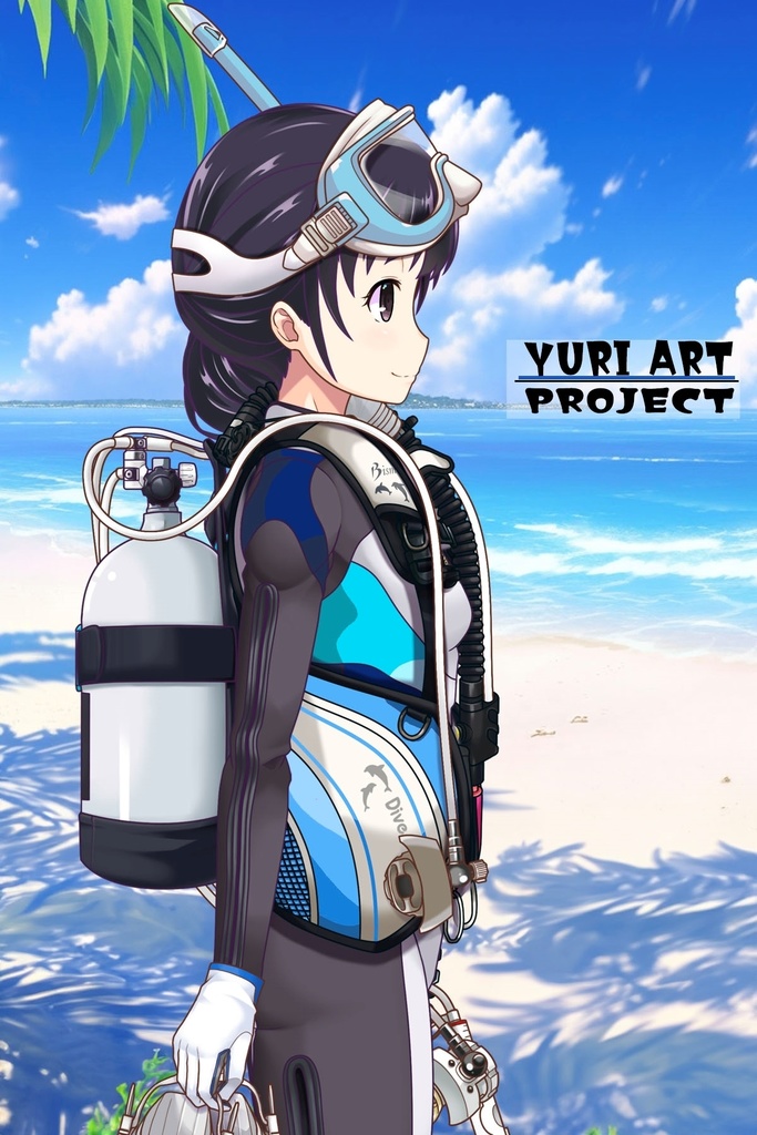 ゆりちゃんとスキューバーダイビング(Bism器材編 Part2) Yuri enjoying scuba diving -Bism Equipment Part2