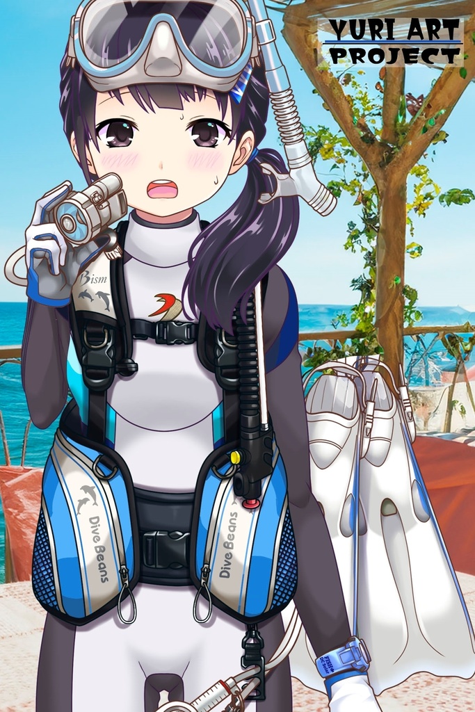 ゆりちゃんとスキューバーダイビング(Bism器材編 Part2) Yuri enjoying scuba diving -Bism Equipment Part2