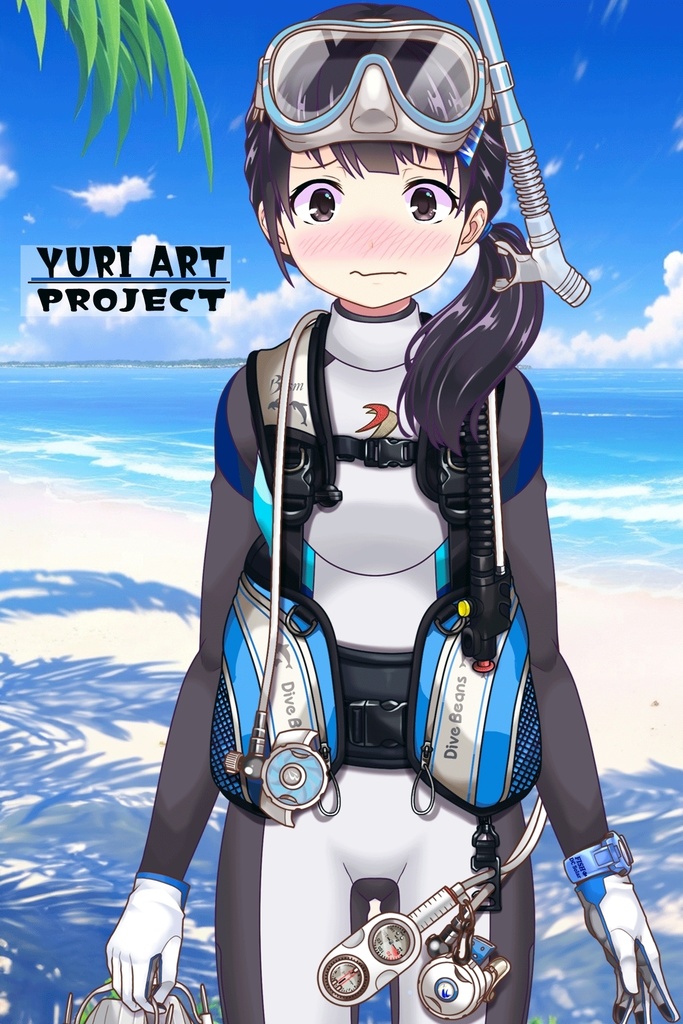 ゆりちゃんとスキューバーダイビング(Bism器材編 Part2) Yuri enjoying scuba diving -Bism Equipment Part2