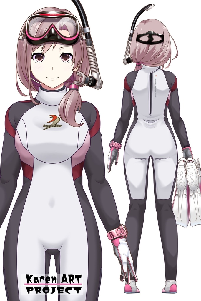 カレンちゃんとスキューバーダイビング(SAS器材編 Part13) Karen enjoying scuba diving -SAS Equipment Part13