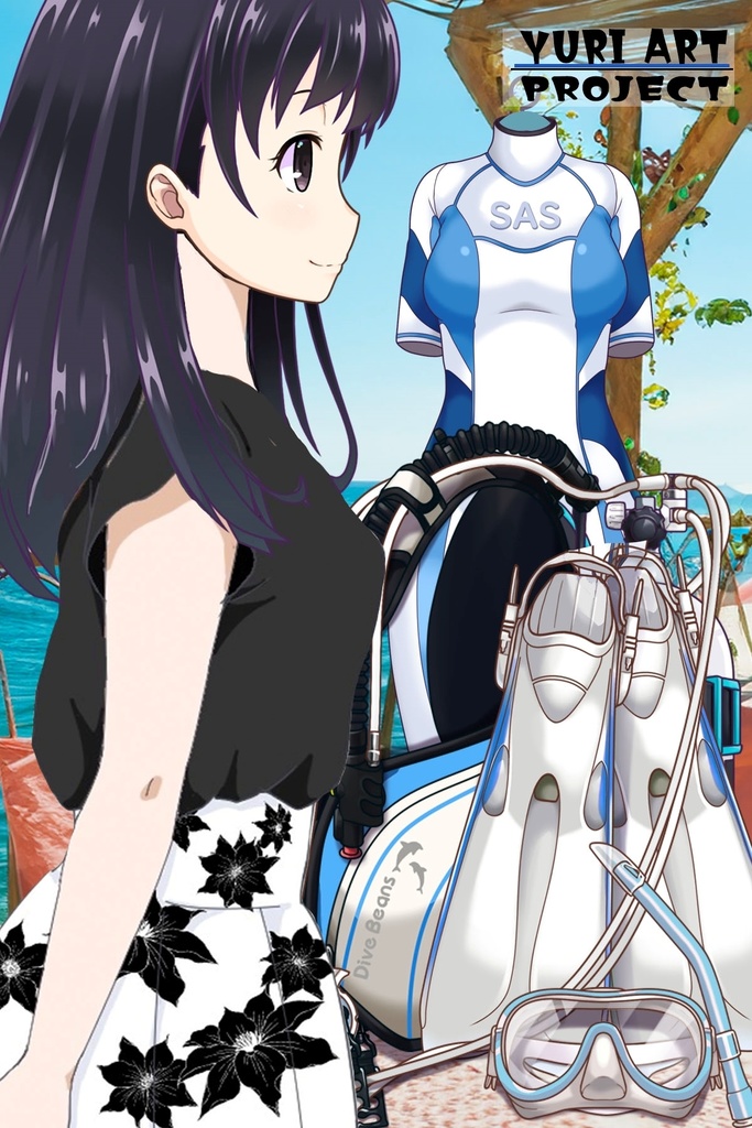 ゆりちゃんとスキューバーダイビング(Bism器材編 Part3) Yuri enjoying scuba diving -Bism Equipment Part3