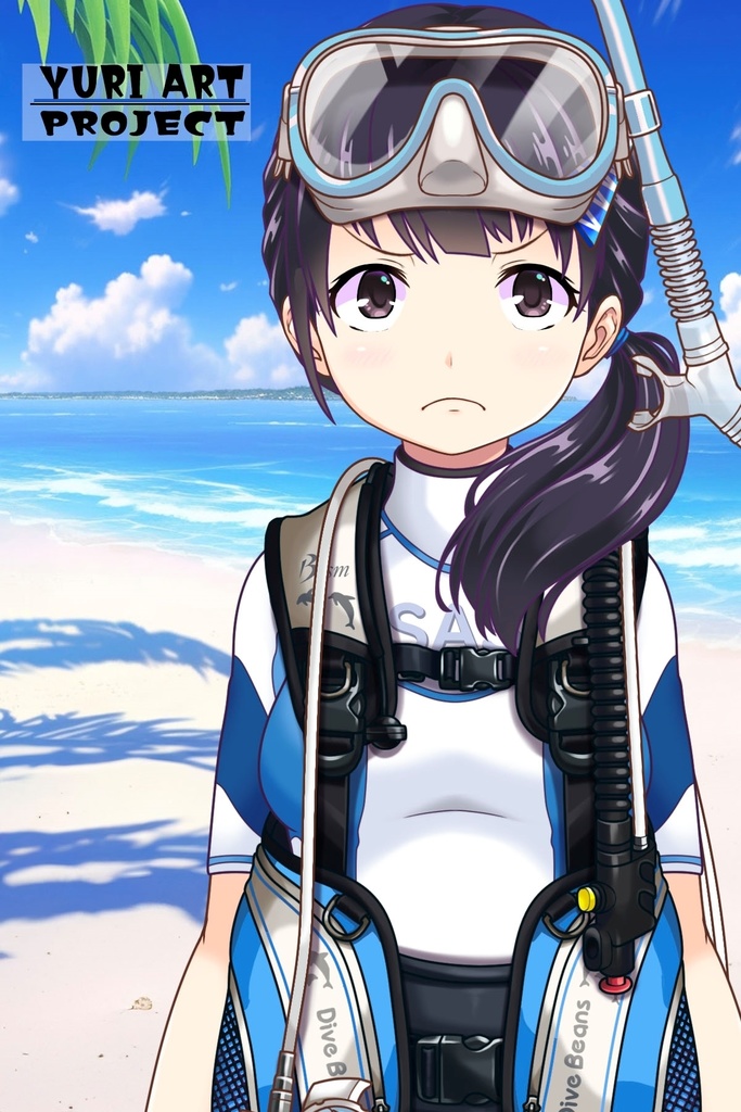 ゆりちゃんとスキューバーダイビング(Bism器材編 Part3) Yuri enjoying scuba diving -Bism Equipment Part3