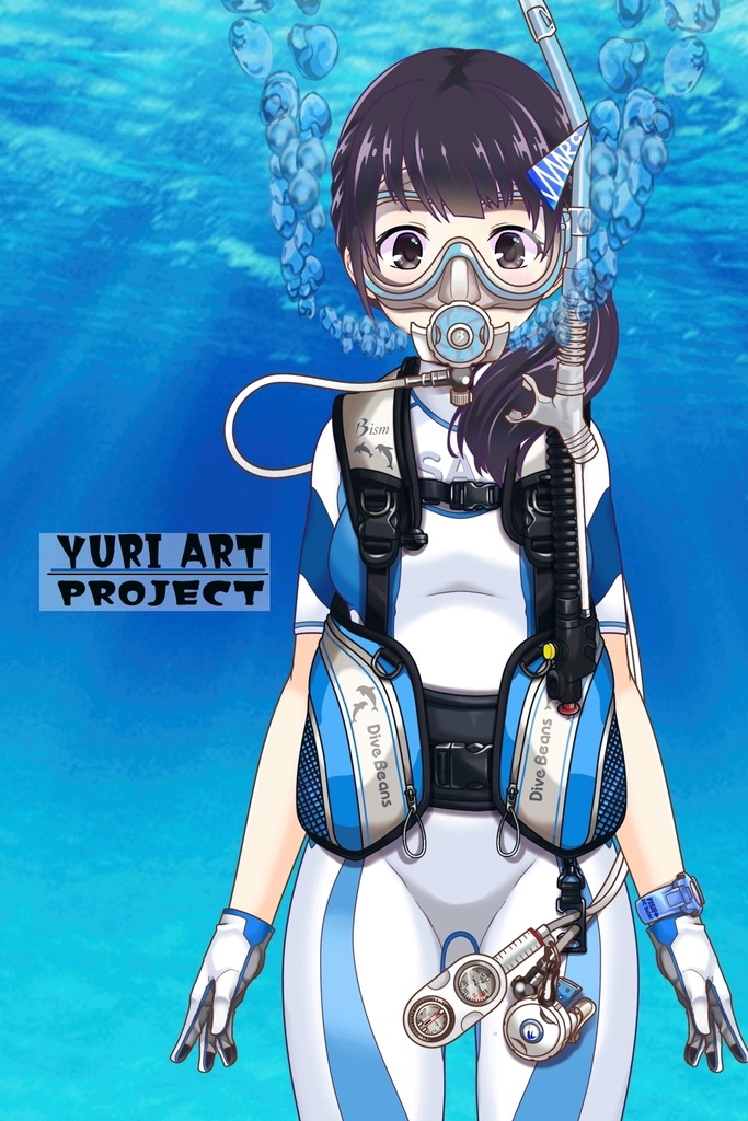 ゆりちゃんとスキューバーダイビング(Bism器材編 Part3) Yuri enjoying scuba diving -Bism Equipment Part3