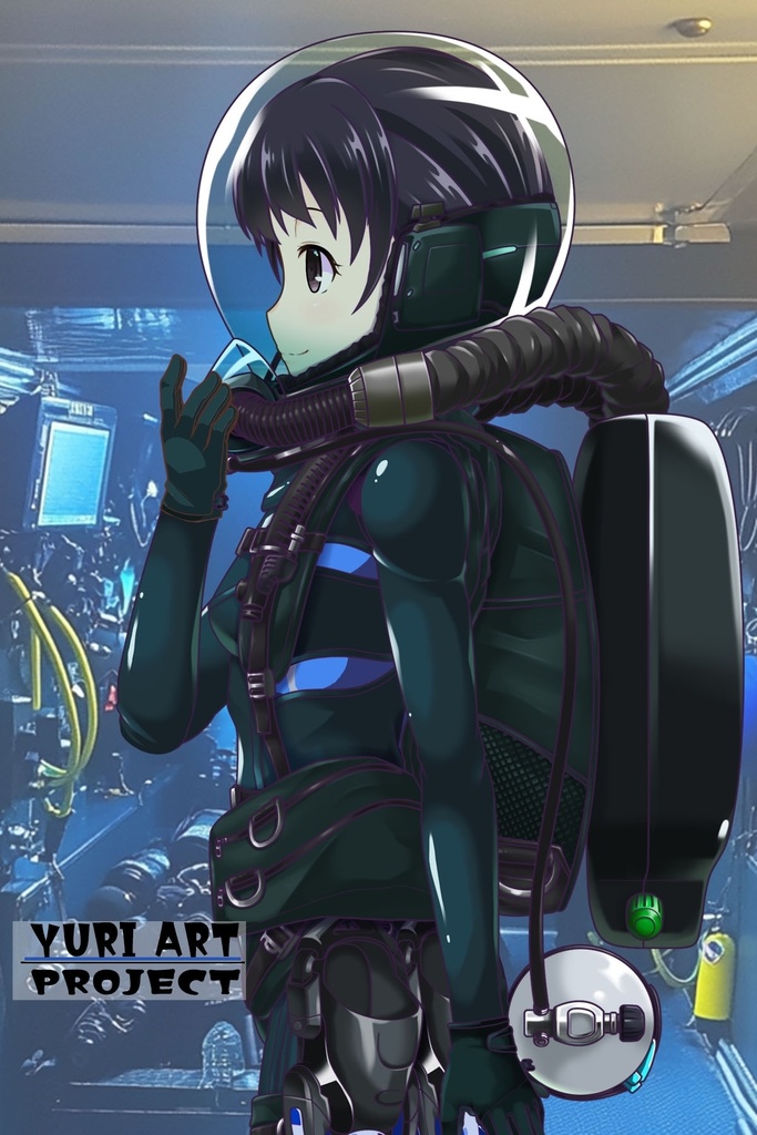 ゆりちゃんとスキューバーダイビング(リブリーザー装備編 Part1) Yuri enjoying scuba diving - RebreatherEquipment Part1