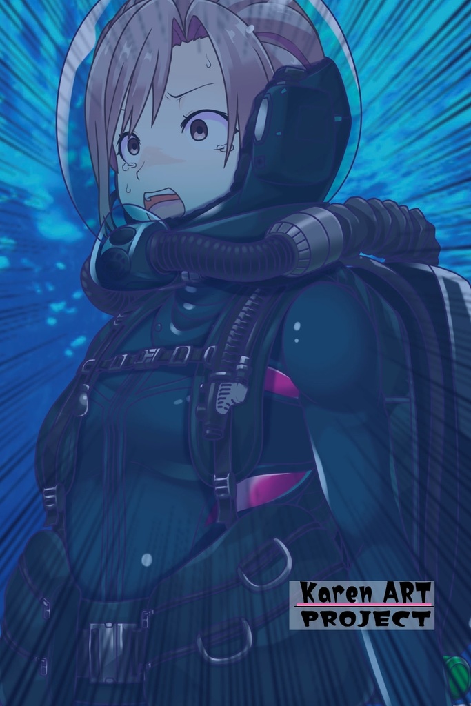 カレンちゃんとスキューバーダイビング(リブリーザー装備編 Part2) Karen enjoying scuba diving - RebreatherEquipment Part2