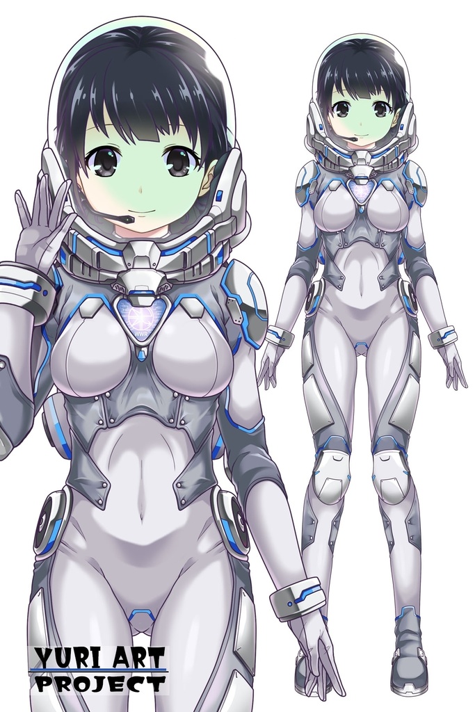 ゆりちゃんと宇宙服 Part2 Yuri in a Space Suit Part2