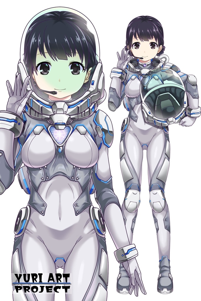 ゆりちゃんと宇宙服 Part2 Yuri in a Space Suit Part2