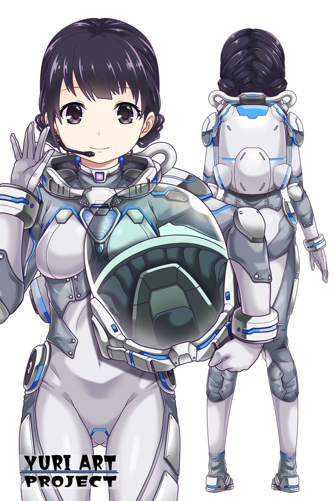 ゆりちゃんと宇宙服 Part2 Yuri in a Space Suit Part2