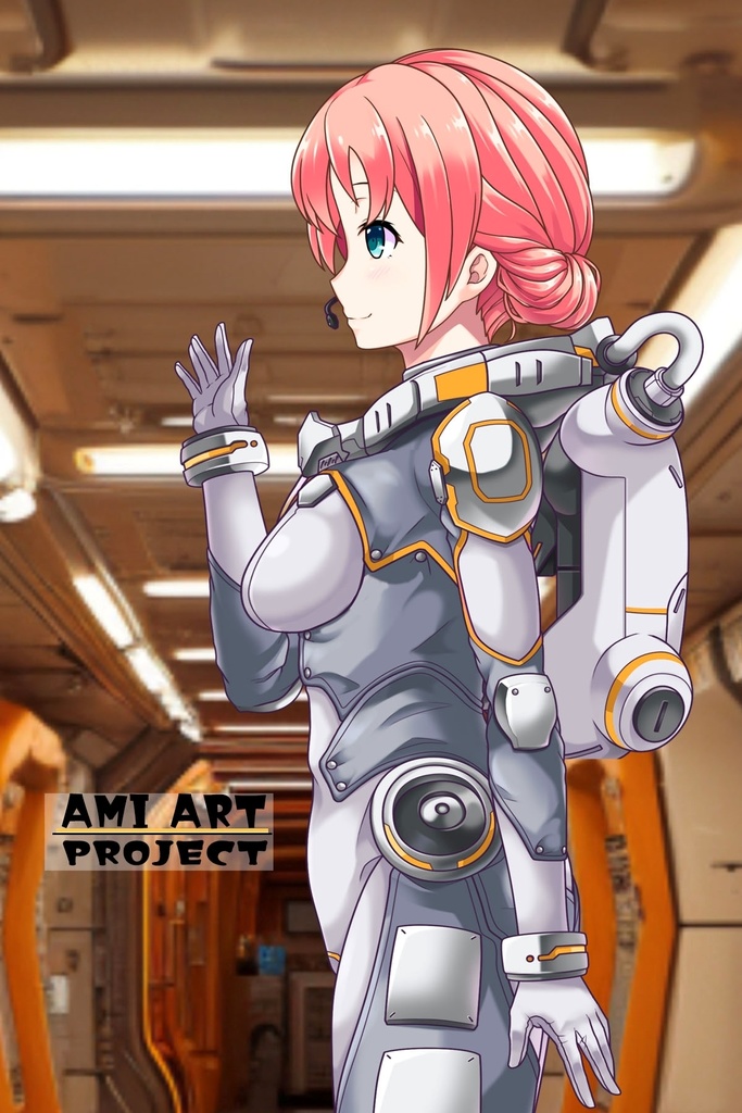 亜美ちゃんと宇宙服 Part2 Ami in a Space Suit Part2