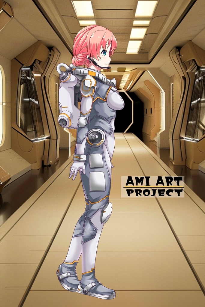 亜美ちゃんと宇宙服 Part2 Ami in a Space Suit Part2