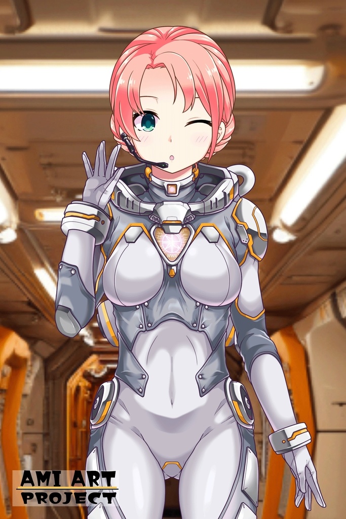 亜美ちゃんと宇宙服 Part2 Ami in a Space Suit Part2