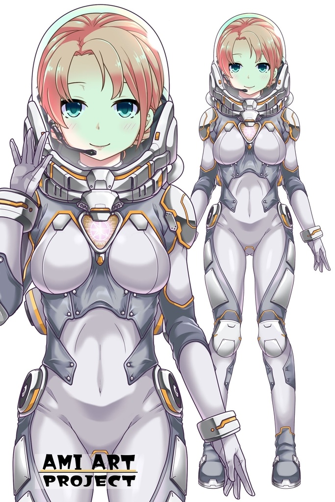 亜美ちゃんと宇宙服 Part2 Ami in a Space Suit Part2