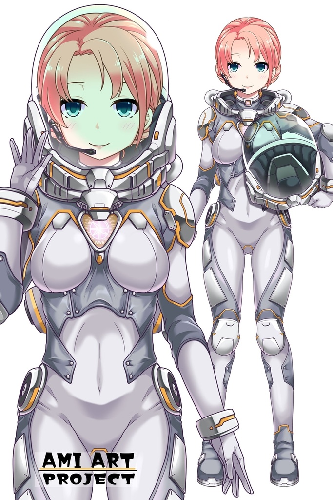 亜美ちゃんと宇宙服 Part2 Ami in a Space Suit Part2