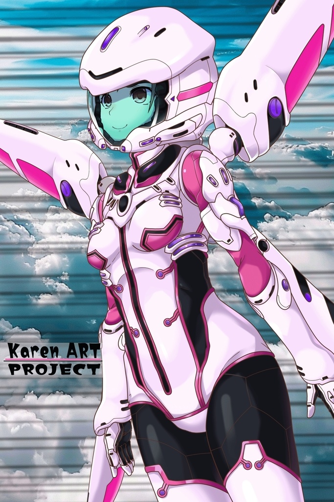 カレンちゃん&フライトスーツ Part6(飛行装備編)蝶型スーツ Karen And Flight Suit Part6 Flight Equipment  Edition  Butterfly suit