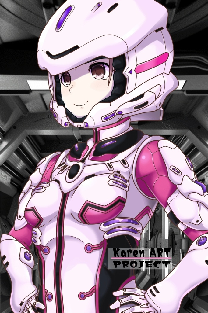 カレンちゃん&フライトスーツ Part6(飛行装備編)蝶型スーツ Karen And Flight Suit Part6 Flight Equipment  Edition  Butterfly suit