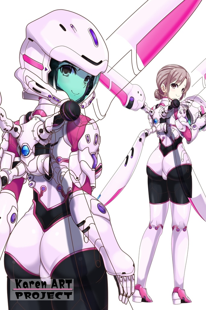 カレンちゃん&フライトスーツ Part7(飛行装備編)蝶型スーツ Karen And Flight Suit Part7 Flight Equipment Edition Butterfly suit