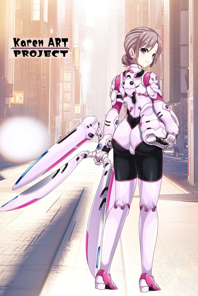 カレンちゃん&フライトスーツ Part7(飛行装備編)蝶型スーツ Karen And Flight Suit Part7 Flight Equipment Edition Butterfly suit