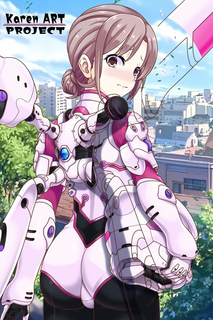 カレンちゃん&フライトスーツ Part7(飛行装備編)蝶型スーツ Karen And Flight Suit Part7 Flight Equipment Edition Butterfly suit