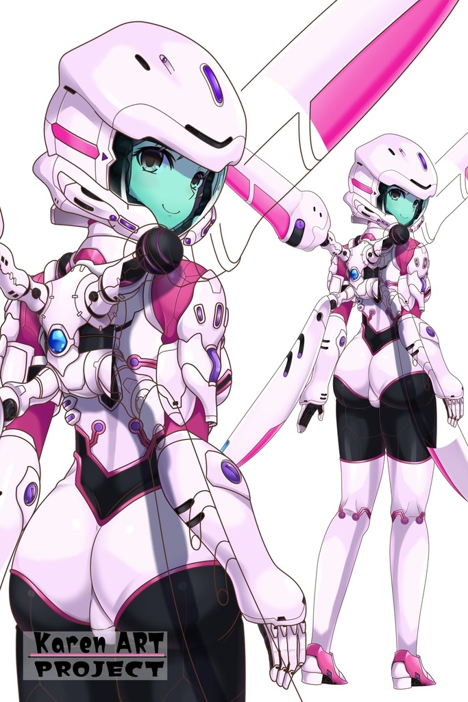 カレンちゃん&フライトスーツ Part7(飛行装備編)蝶型スーツ Karen And Flight Suit Part7 Flight Equipment Edition Butterfly suit