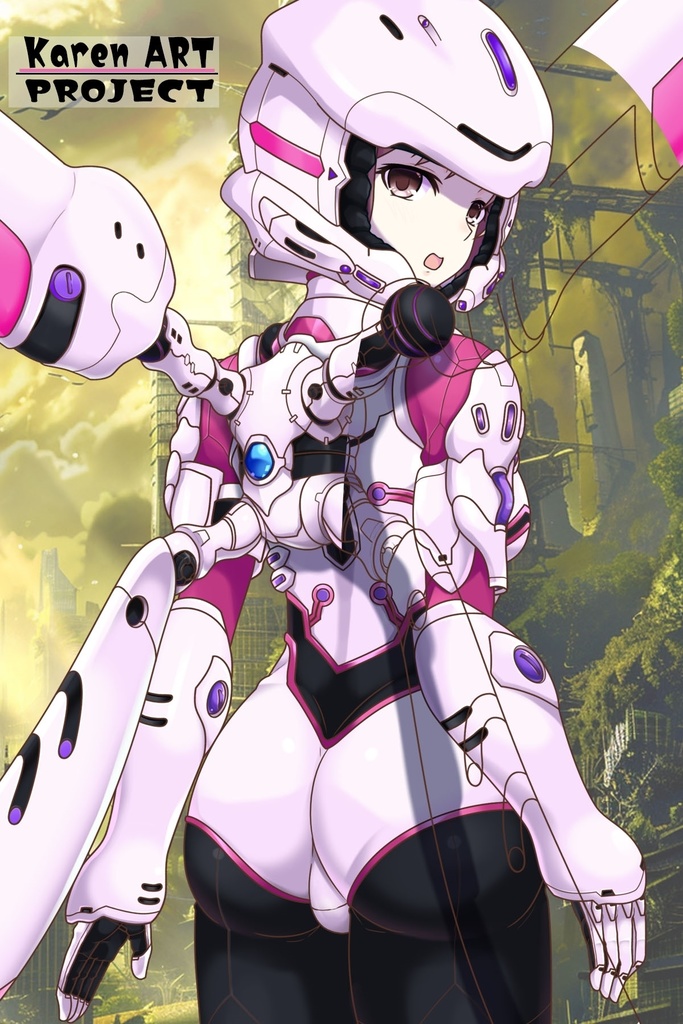 カレンちゃん&フライトスーツ Part7(飛行装備編)蝶型スーツ Karen And Flight Suit Part7 Flight Equipment Edition Butterfly suit