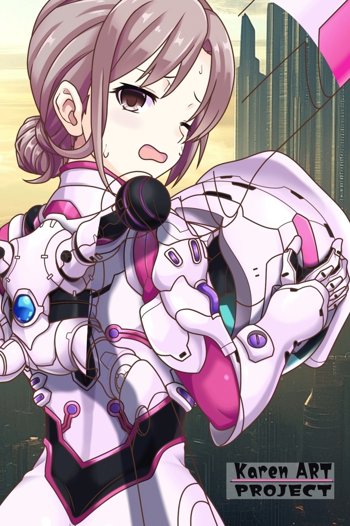 カレンちゃん&フライトスーツ Part7(飛行装備編)蝶型スーツ Karen And Flight Suit Part7 Flight Equipment Edition Butterfly suit