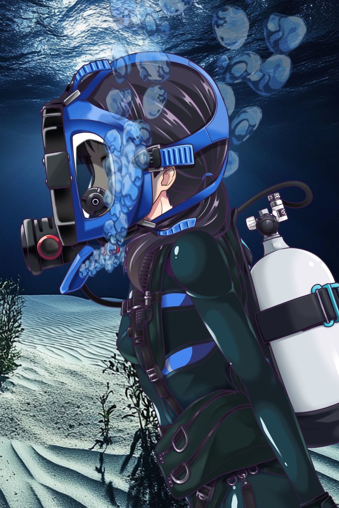 Agent Karen 小説Vol.9 海底に響く呼吸と秘密の扉 Agent Karen Novel Vol.9 -The Echo of Breaths and the Secret Door Under the Sea