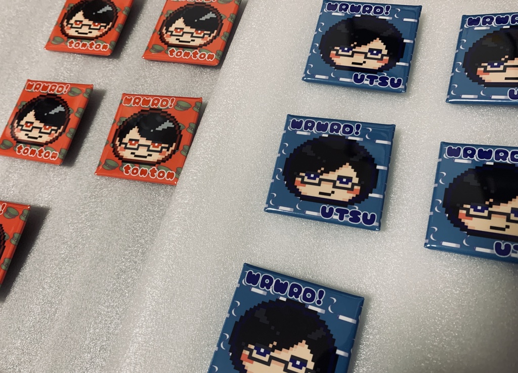 wrwrd!ドット絵缶バッジ【各種】